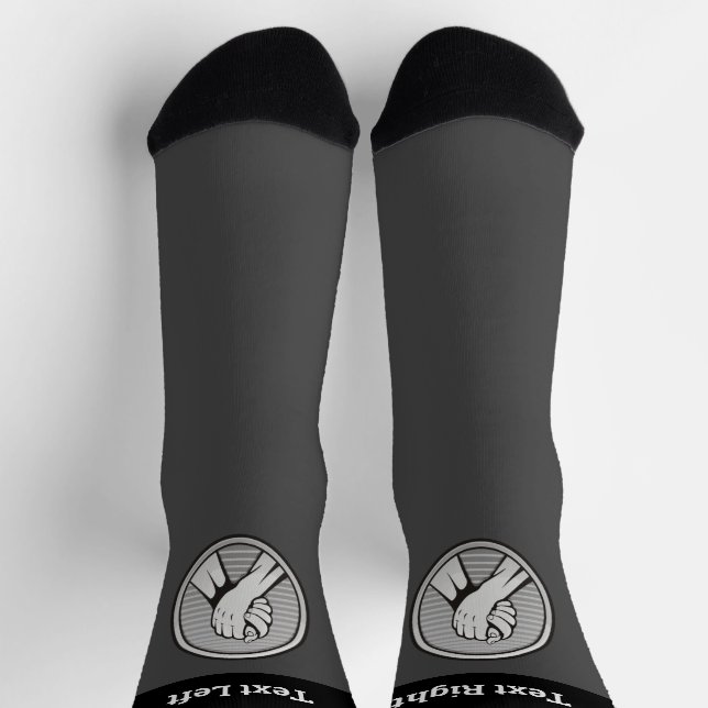 Arm Wrestling Silver Socks (Top)