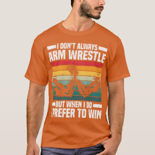Arm wrestling sport competition arm wrestling girl T-Shirt