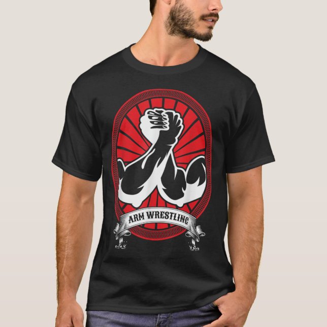 arm wrestling T-Shirt (Front)