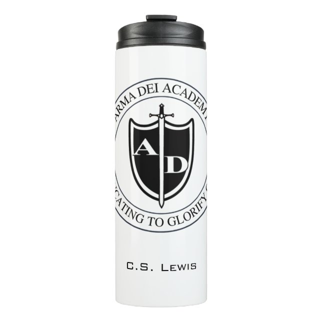 Arma Dei Thermal Tumbler -Optional Personalisation (Front)