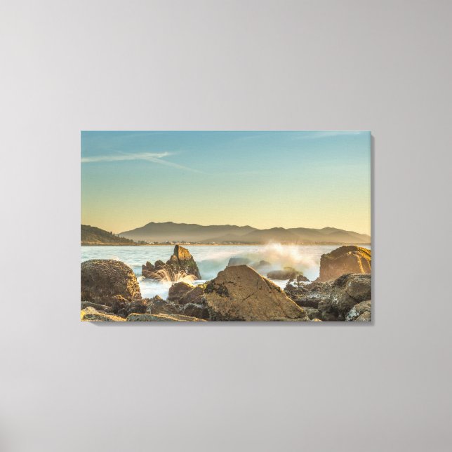 Armação Beach Canvas Print (Front)