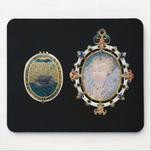 Armada Jewel, miniature of Queen Elizabeth I enclo Mouse Mat