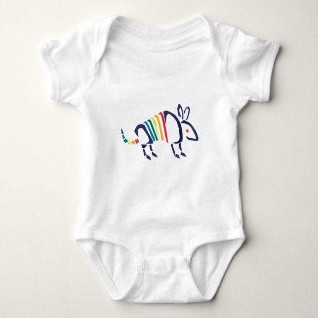 Armadillo Baby Bodysuit (Front)