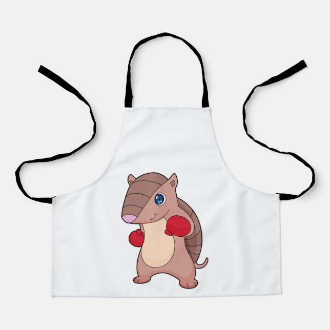 Armadillo Boxing Boxer Boxing gloves Apron (Front)