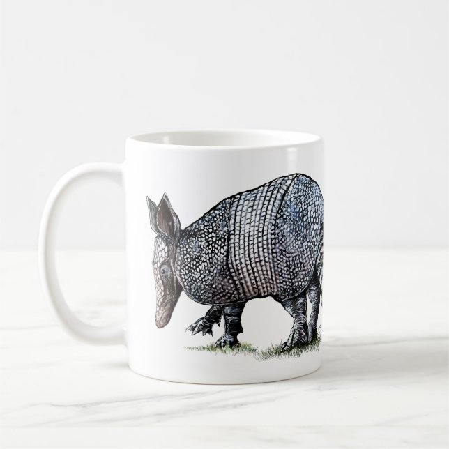Armadillo Coffee Mug (Left)