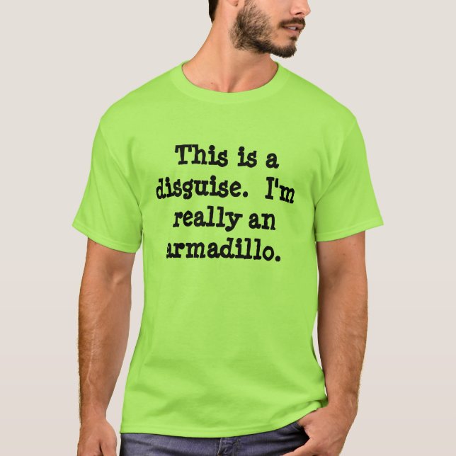 Armadillo Costume T-Shirt (Front)