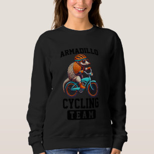 Armadillo Cycling Team Riding Bicycle Sweatshirt