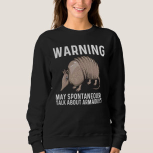 Armadillo For Men Women Boys Possum Armadillo Sweatshirt