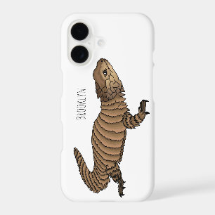Armadillo girdled lizard cartoon illustration