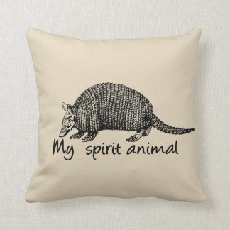 Armadillo is my spirit animal. cushion