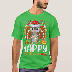 Armadillo Lover Halloween Christmas Happy Hallotha T-Shirt