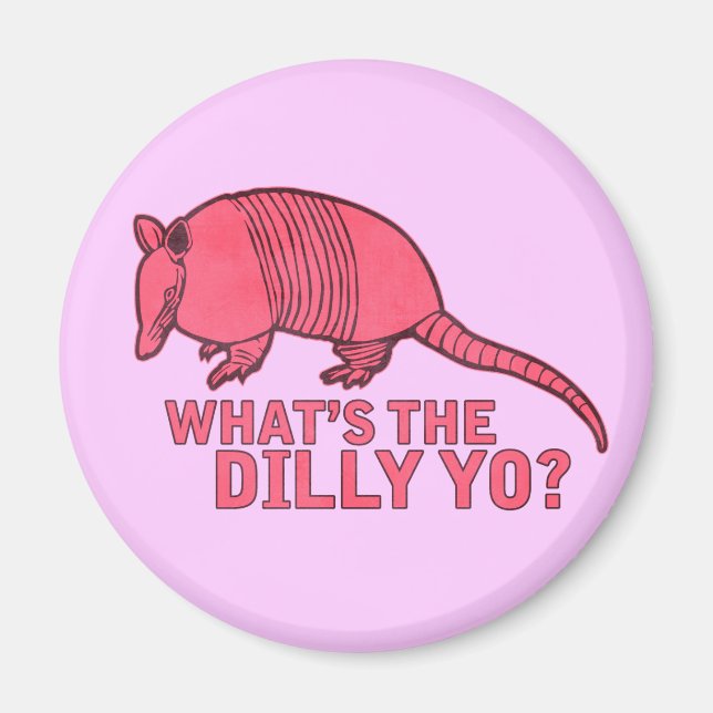Armadillo Magnet (Front)