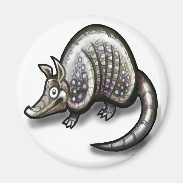 Armadillo Magnet (Front)