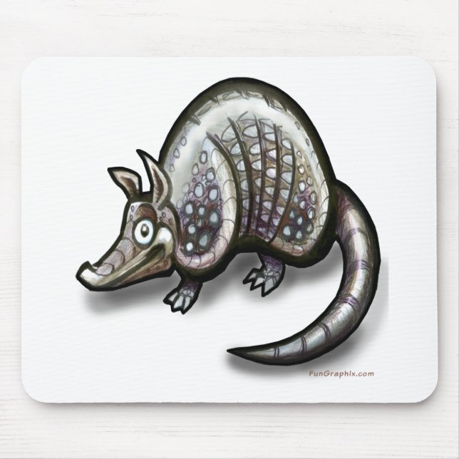 Armadillo Mouse Mat (Front)