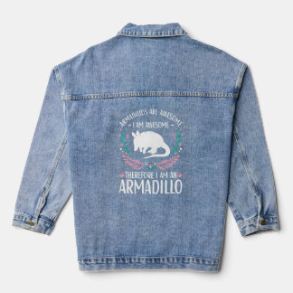 Armadillo Outfit For Armadillo  Apparel Women Girl Denim Jacket