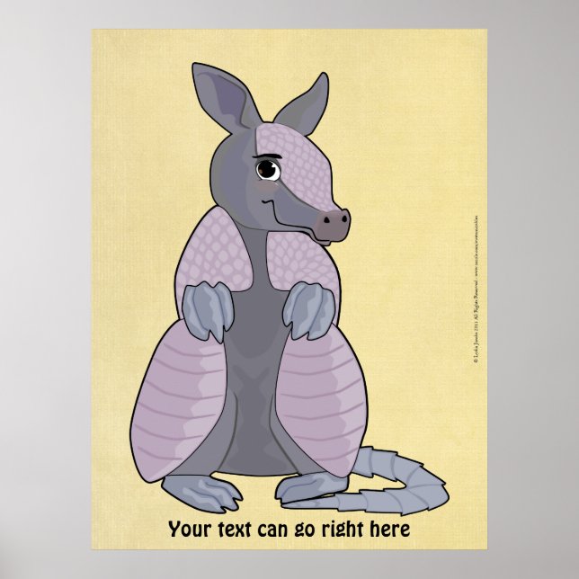 Armadillo Poster Print (Front)