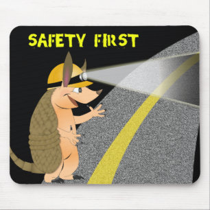 Armadillo Safety First Mousepad
