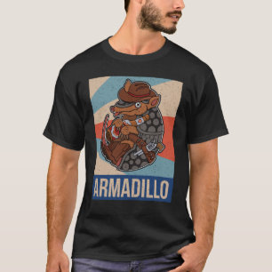 Armadillo South America Cute Biology Biologist T-Shirt