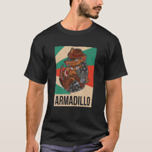 Armadillo South America Cute Biology Biologist T-Shirt