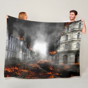 ARMAGEDDON FLEECE BLANKET