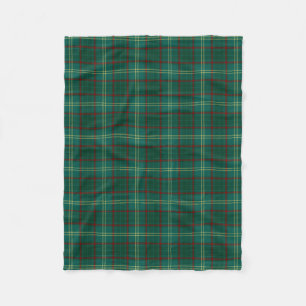 Armagh County Irish Tartan Fleece Blanket