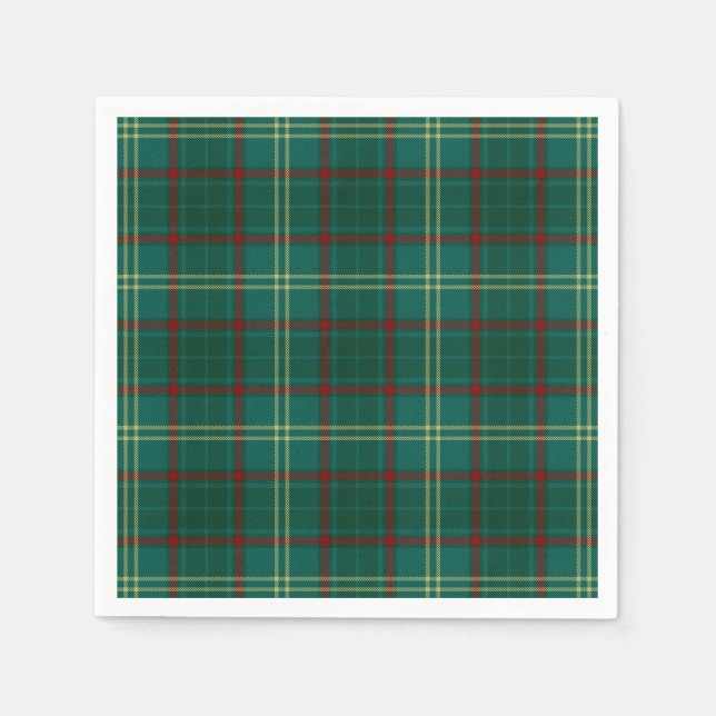 Armagh County Irish Tartan Napkin (Front)