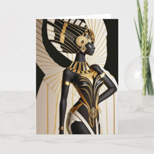 ARMANA QUEEN#3 Folded Thank You Card
