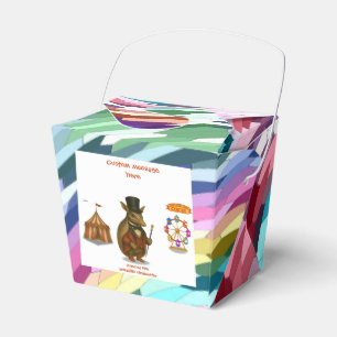 Armand, armadillo ringmaster favour box