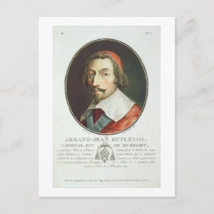 Armand Jean Duplessis, Cardinal, Duc de Richelieu Postcard