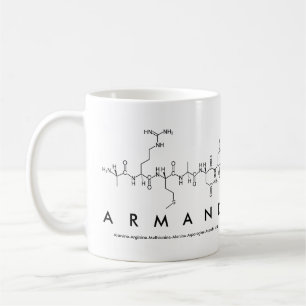 Armand peptide name mug