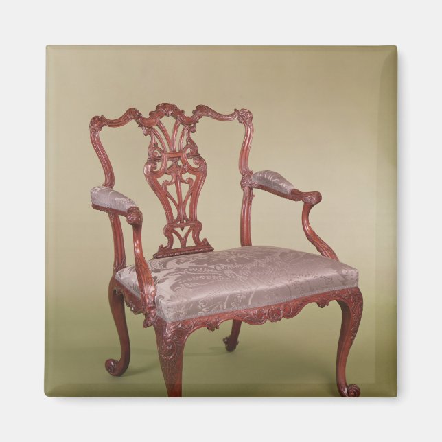 Armchair by Thomas Chippendale, c.1760 Magnet (Front)