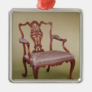 Armchair by Thomas Chippendale, c.1760 Metal Tree Decoration