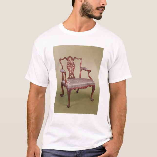 Armchair by Thomas Chippendale, c.1760 T-Shirt (Front)
