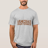 Armchair Quarterback Football Typography