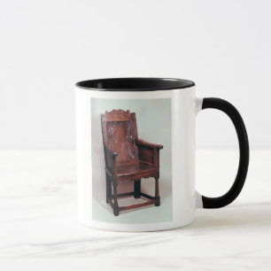 Armchair with arcaded back and boxed sides mug