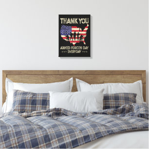Armed Forces Day Canvas Print