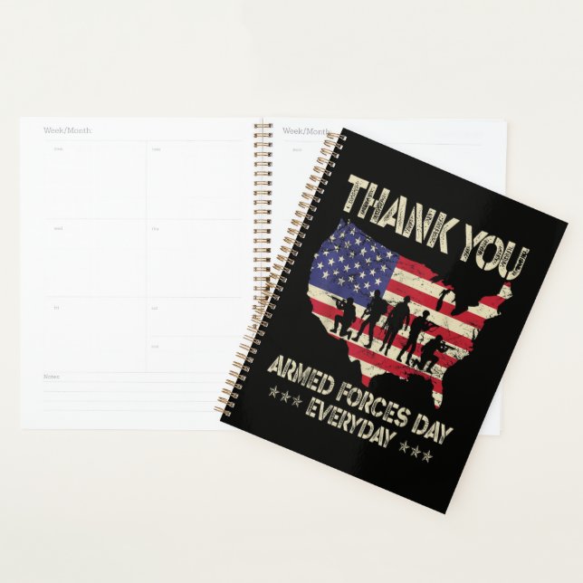Armed Forces Day Planner (Display)