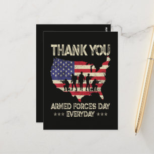 Armed Forces Day Postcard