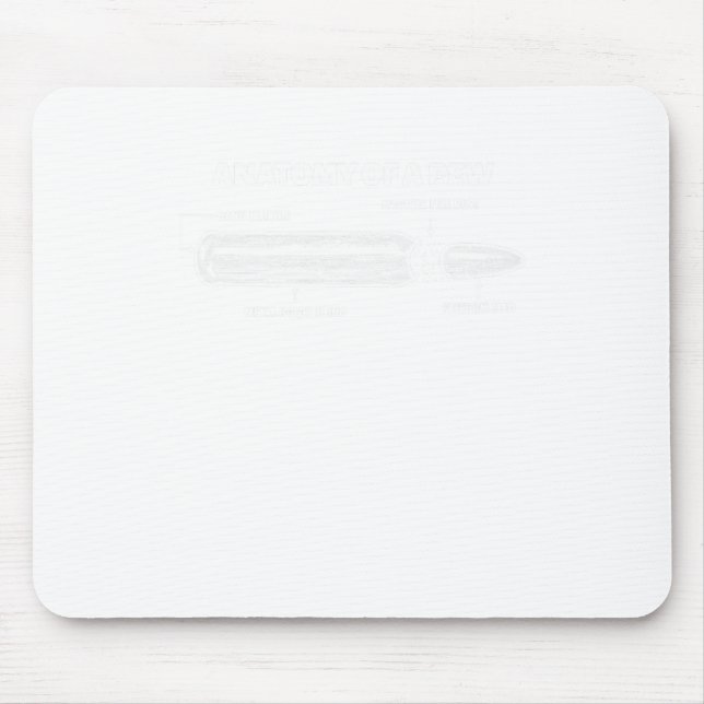 Armed Forces Gun Enthusiast Sniper Shotgun Rifle G Mouse Mat (Front)