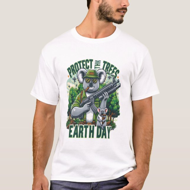 Armed Koalas Standoff T-Shirt (Front)