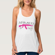 Armed & Polite, Bella+CanvasRacerback Tank Top