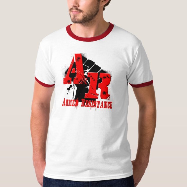 Armed Resistance basic logo T-Shirt (Front)