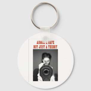 ARMED & SAFE KEY RING