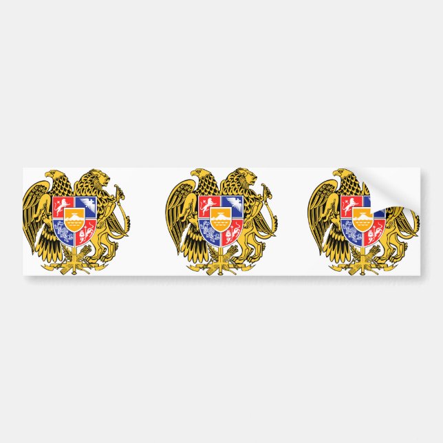 Armenia, Armenia Bumper Sticker (Front)