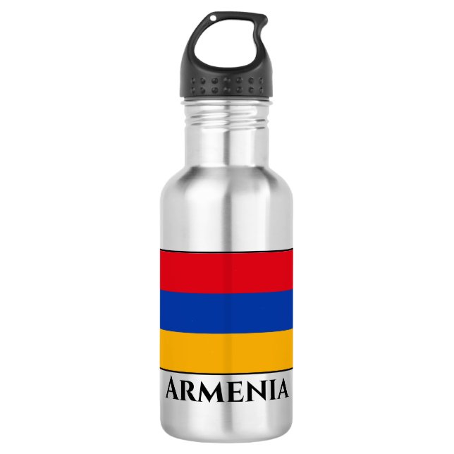 Armenia (Armenian) Flag 532 Ml Water Bottle (Front)