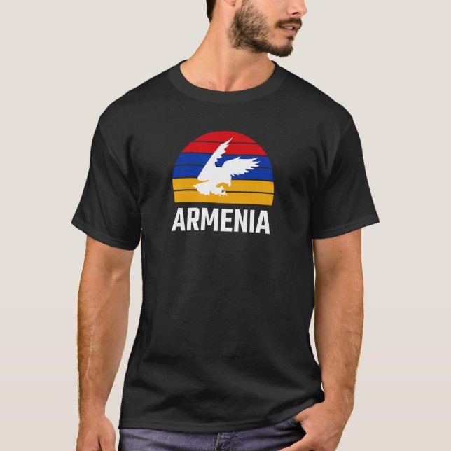 Armenia Armenian Flag Armenian 1 T-Shirt (Front)