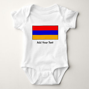 Armenia - Armenian Flag Baby Bodysuit