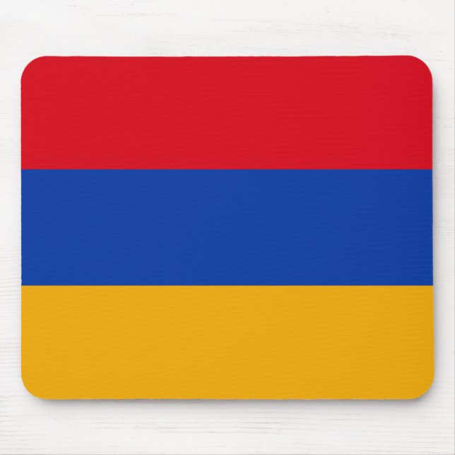 Armenia (Armenian) Flag Mouse Mat (Front)