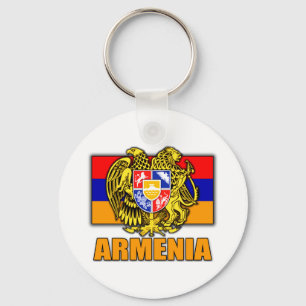 Armenia Coat of Arms Key Ring