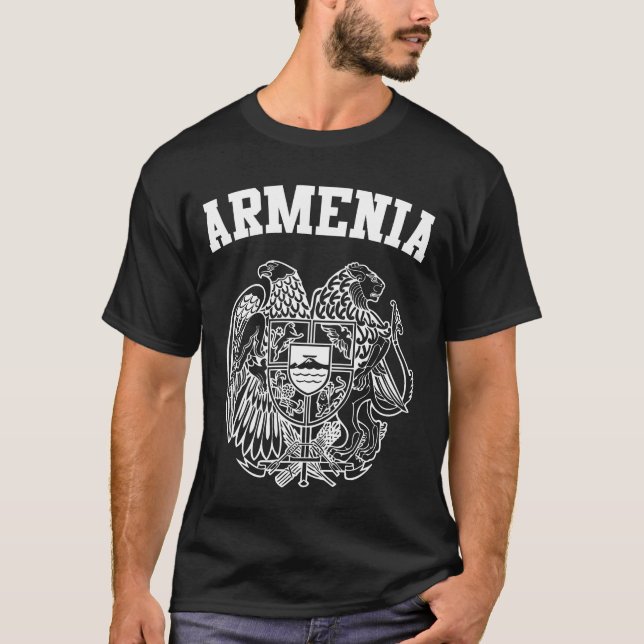 Armenia Coat of arms T-Shirt (Front)